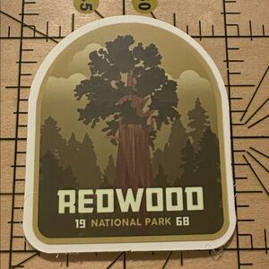 💜13/$13 +Bundle Sticker Sale | Travel Redwood National Park California Sticker